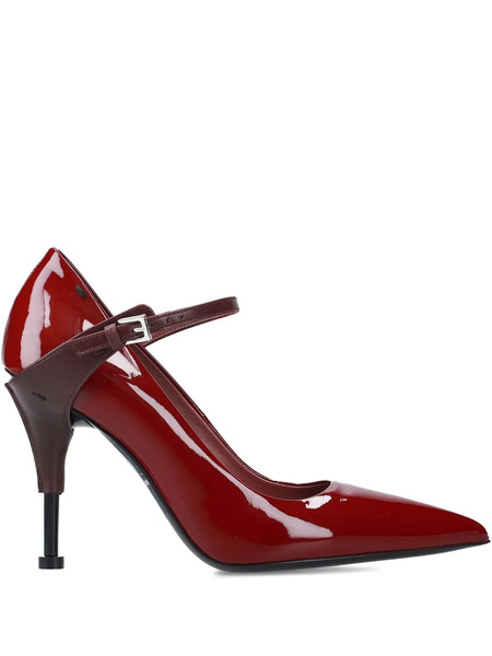  Premiata 100mm Leather Pumps - Red 