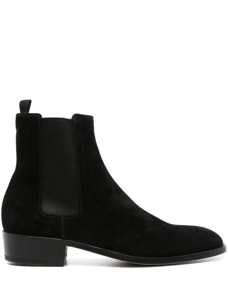  Premiata 30mm Suede Chelsea Boots - Black 