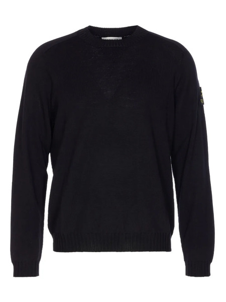 Premiata Patch-pocket Crew-neck Sweater - Black 