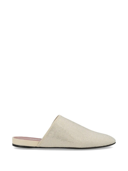  Premiata Rhinestone-embellished Mules - Neutrals 