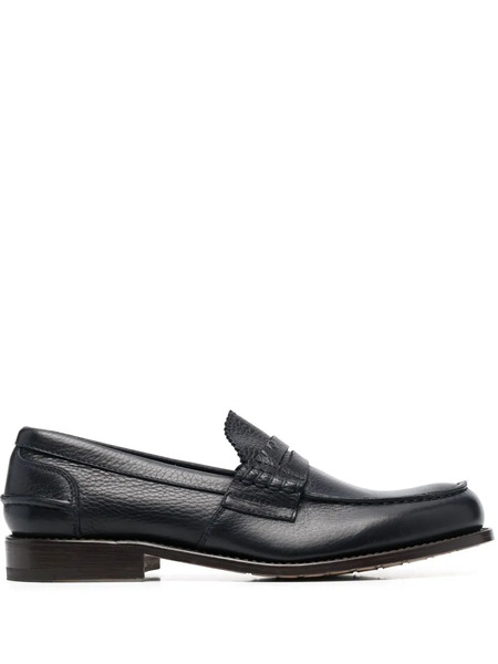  Premiata Slip-on Pebbled-texture Loafers - Blue 