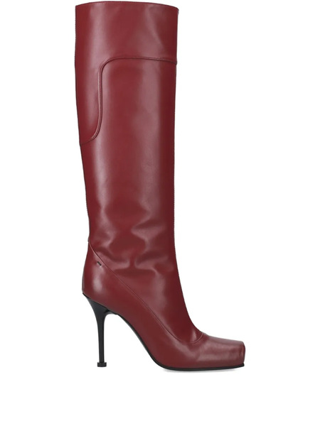  Premiata Square Toe Heel Boots - Red 