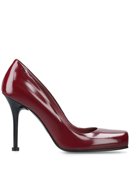  Premiata Square-toe Heeled Pumps - Red 