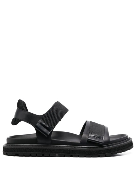  Premiata Touch-strap Design Sandals - Black 