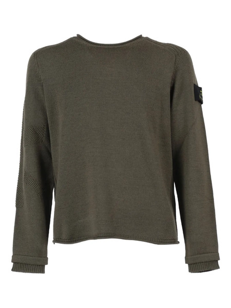  Premiata Wool Crew-neck Sweater - Green 