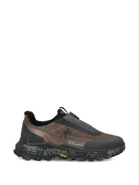  Premiata Zip Sneakers - Brown 