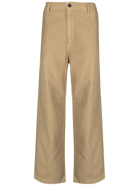  President’s Mid-rise Wide-leg Trousers - Neutrals 