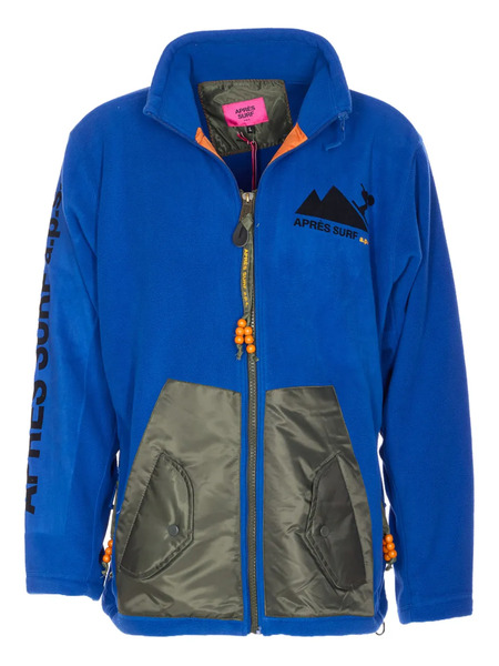  Pret A Surf High-neck Zip-up Role Jacket - Blue 
