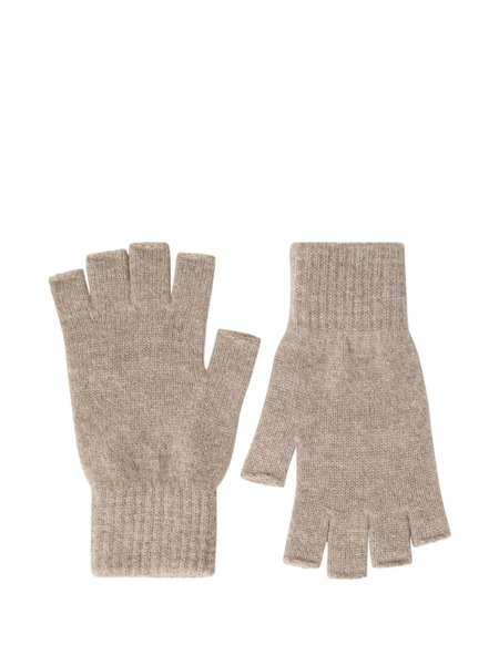  Pringle Of Scotland Fingerless Gloves - Neutrals 