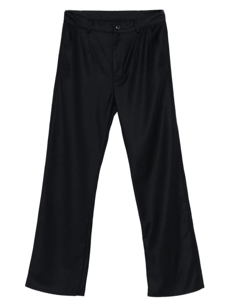  Private 0204 Button-fly Wool Trousers - Blue 