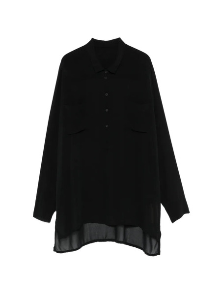  Private 0204 Chest-pocket Shirt - Black 