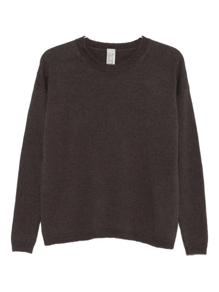  Private 0204 Round-neck Sweater - Brown 