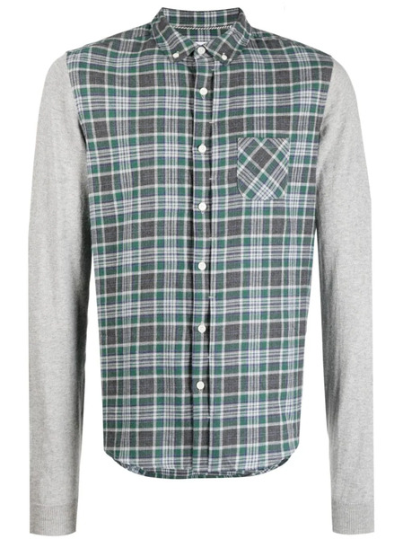 Private Stock The Sebastien Check-print Shirt - Green 
