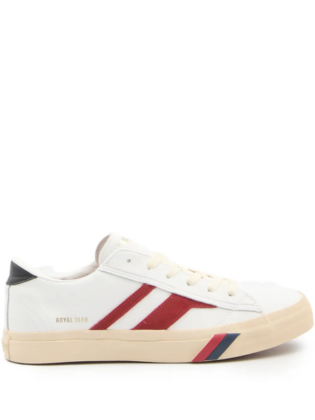  Pro-keds Racer 77 Red Suede Sneakers - White 