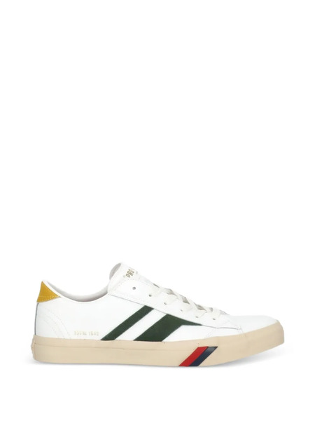  Pro-keds Royal Classic Striped Leather Sneakers - White 