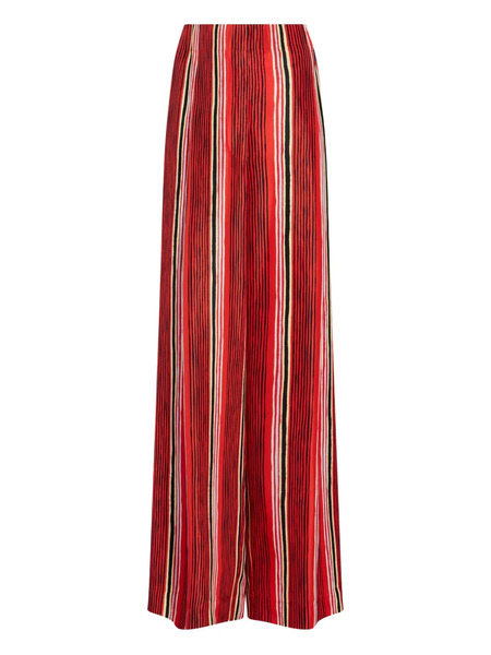  Proenza Schouler Amira Printed Trousers - Red 
