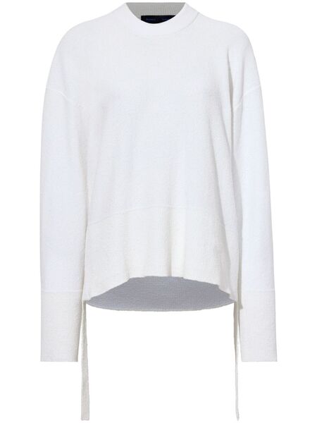  Proenza Schouler Amy Boucle Sweatshirt - White 