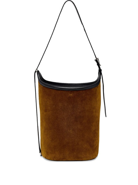  Proenza Schouler Brant Suede Bucket Bag - Brown 