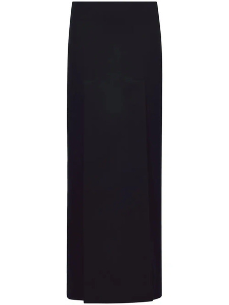  Proenza Schouler Felted Slit Maxi Skirt - Black 