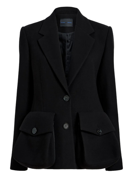  Proenza Schouler Flap-pockets Buttoned Blazer - Black 