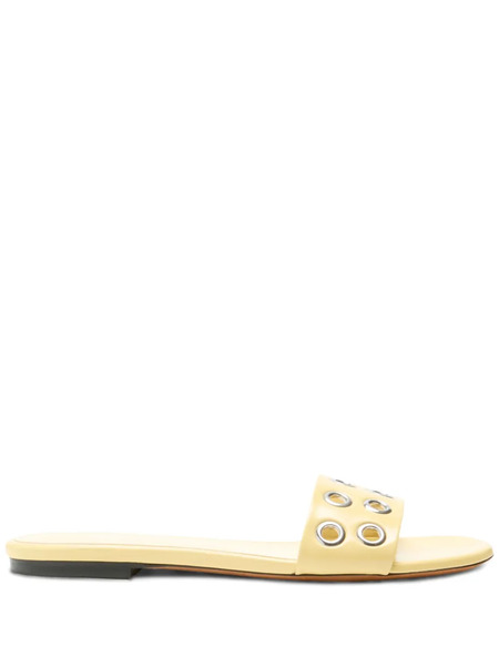  Proenza Schouler Grommet Sandals - Yellow 