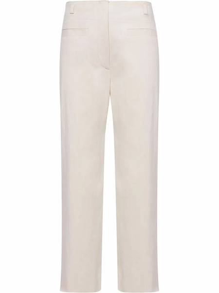  Proenza Schouler Mid-rise Bootcut Trousers - White 
