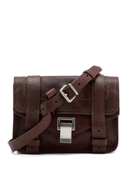  Proenza Schouler Mini Ps1 Cross Body Bag - Brown 