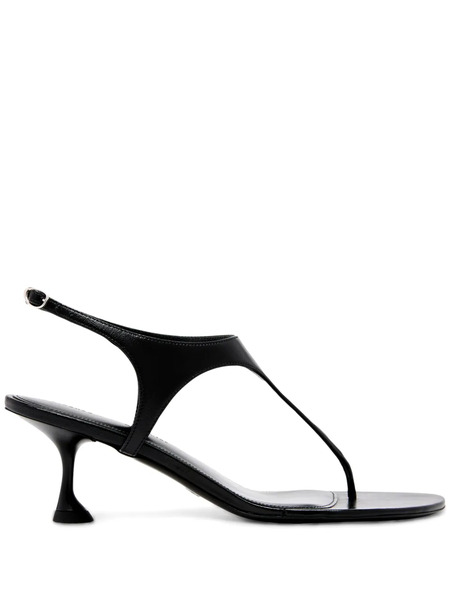  Proenza Schouler 60mm Slash Sandals - Black 