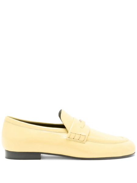  Proenza Schouler Monogram Leather Loafers - Yellow 