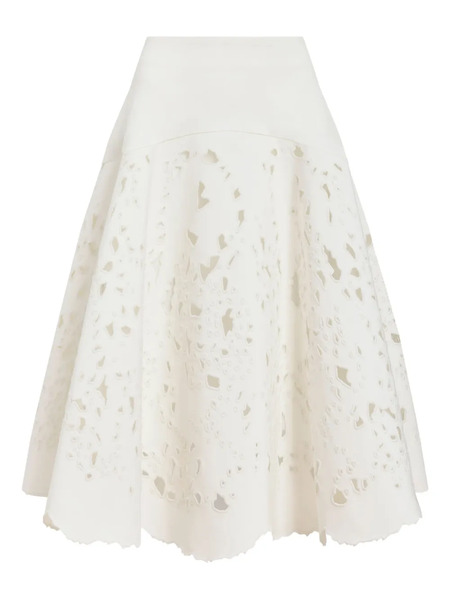  Proenza Schouler Olene Midi Skirt - White 