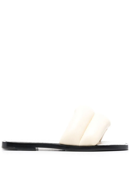  Proenza Schouler Padded Slip-on Sandals - Neutrals 