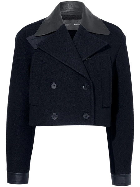  Proenza Schouler Reyes Cropped Jacket - Black 