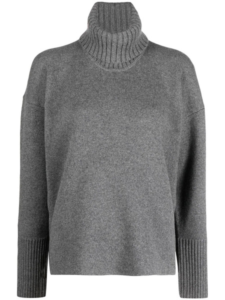  Proenza Schouler Roll-neck Drop-shoulder Jumper - Grey 