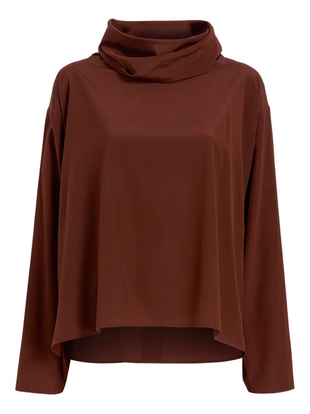  Proenza Schouler Roll-neck Top - Brown 