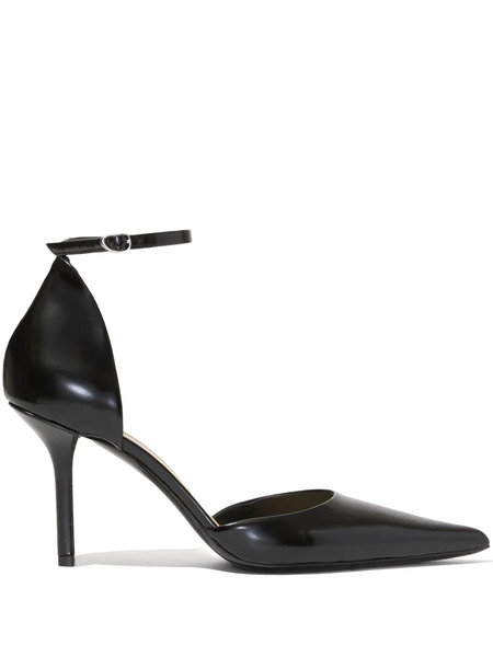  Proenza Schouler Slash Ankle Strap Pumps - Black 