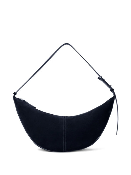  Proenza Schouler Slide Crescent-shaped Suede Shoulder Bag - Blue 