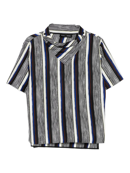  Proenza Schouler Striped Top - Black 