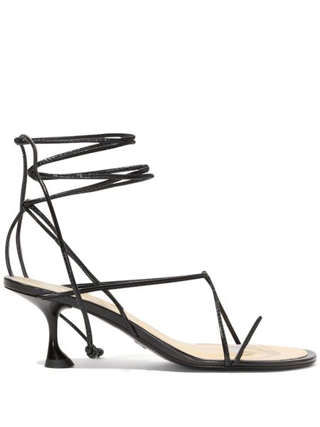  Proenza Schouler Tee Sandals - Black 
