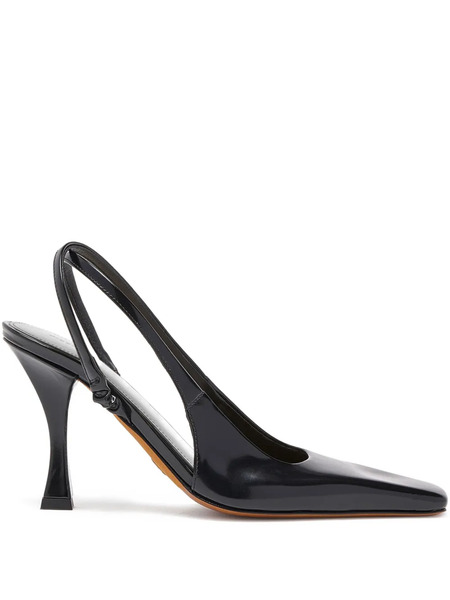  Proenza Schouler Trap Cross Pumps - Black 