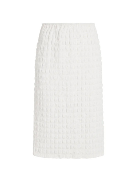  Proenza Schouler White Label Lori Textured Midi Skirt - Neutrals 
