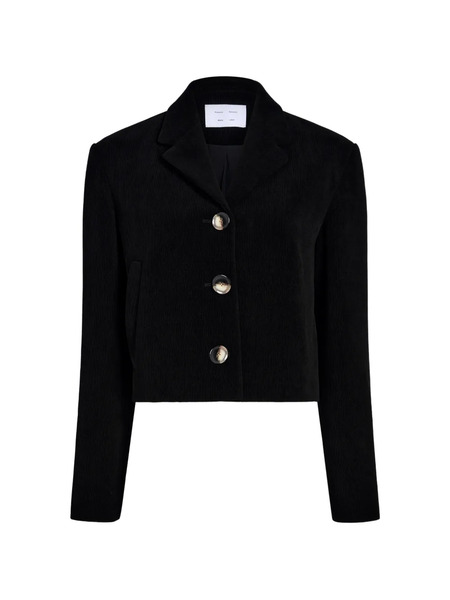  Proenza Schouler White Label Nima Corduroy Jacket - Black 