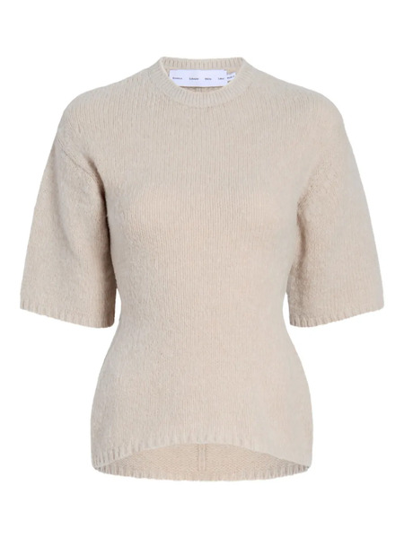  Proenza Schouler White Label Short-sleeve Dana Sweater - Neutrals 