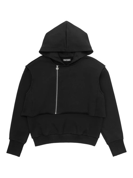  Protémoa Armour Zip-front Hoodie - Black 