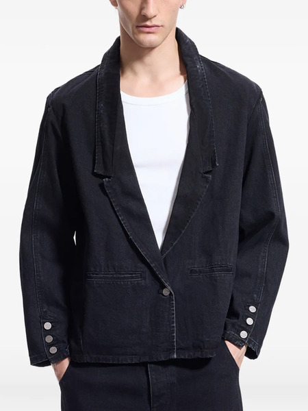  Protémoa Raven Denim Blazer - Black 