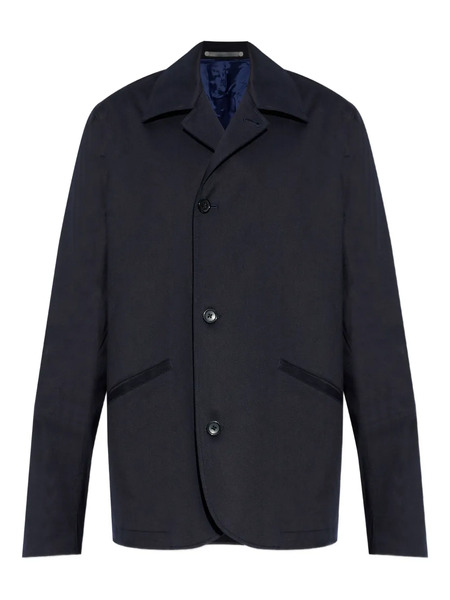  Ps Paul Smith Button Notched Jacket - Blue 