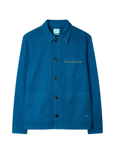  Ps Paul Smith Buttoned Pocket Jacket - Blue 