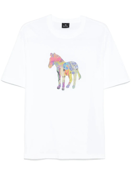  Ps Paul Smith Craft Zebra T-shirt - White 