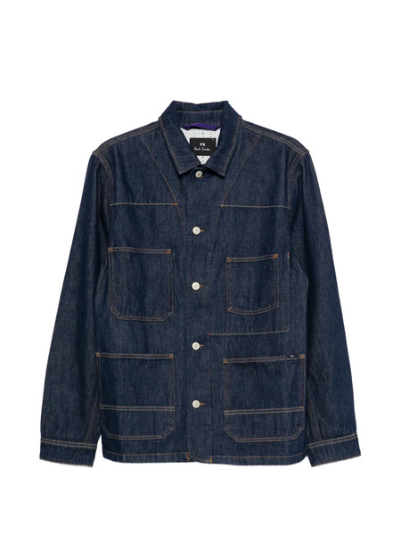  Ps Paul Smith Denim Overshirt - Blue 