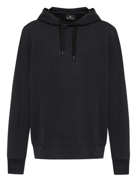  Ps Paul Smith Drawstring Hoodie - Black 