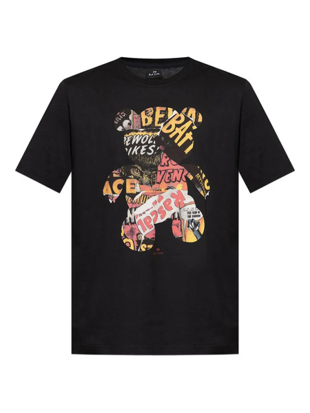  Ps Paul Smith Graphic-print T-shirt - Black 